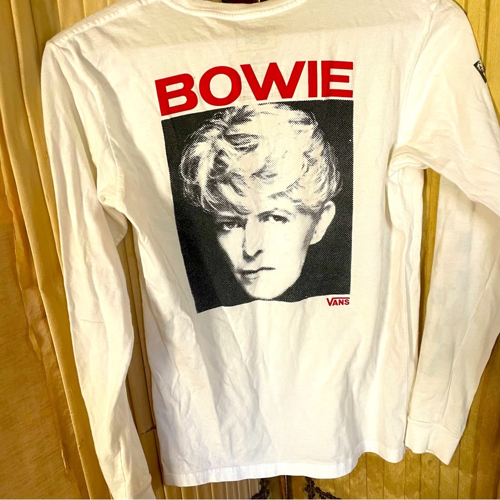 David Bowie Vans Long Sleeve